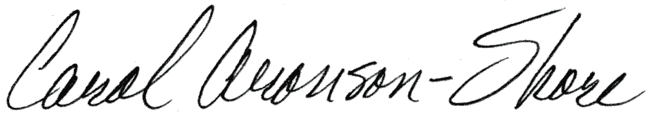 Carol Aronson-Shore logo